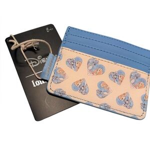 Disney Loungefly Lady & The Tramp Blue and Cream Card Holder